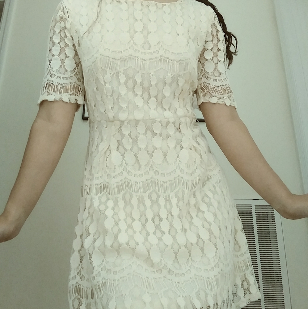White Lace Dress